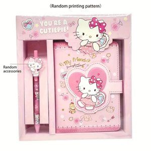 HELLO KITTY NOTEBOOK WITH PEN NWT